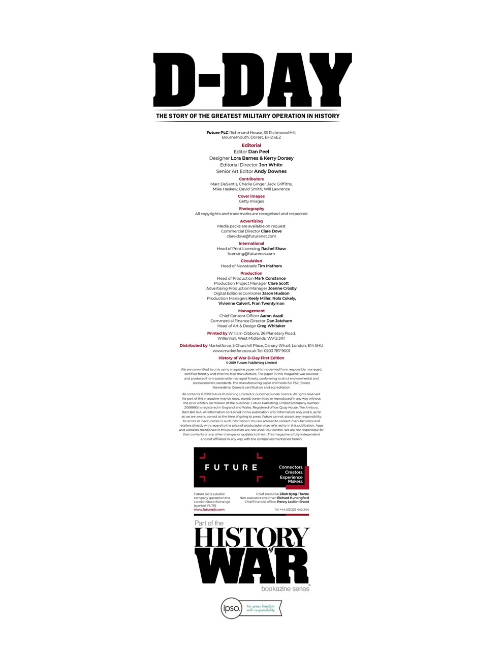 History of War Preview Pages