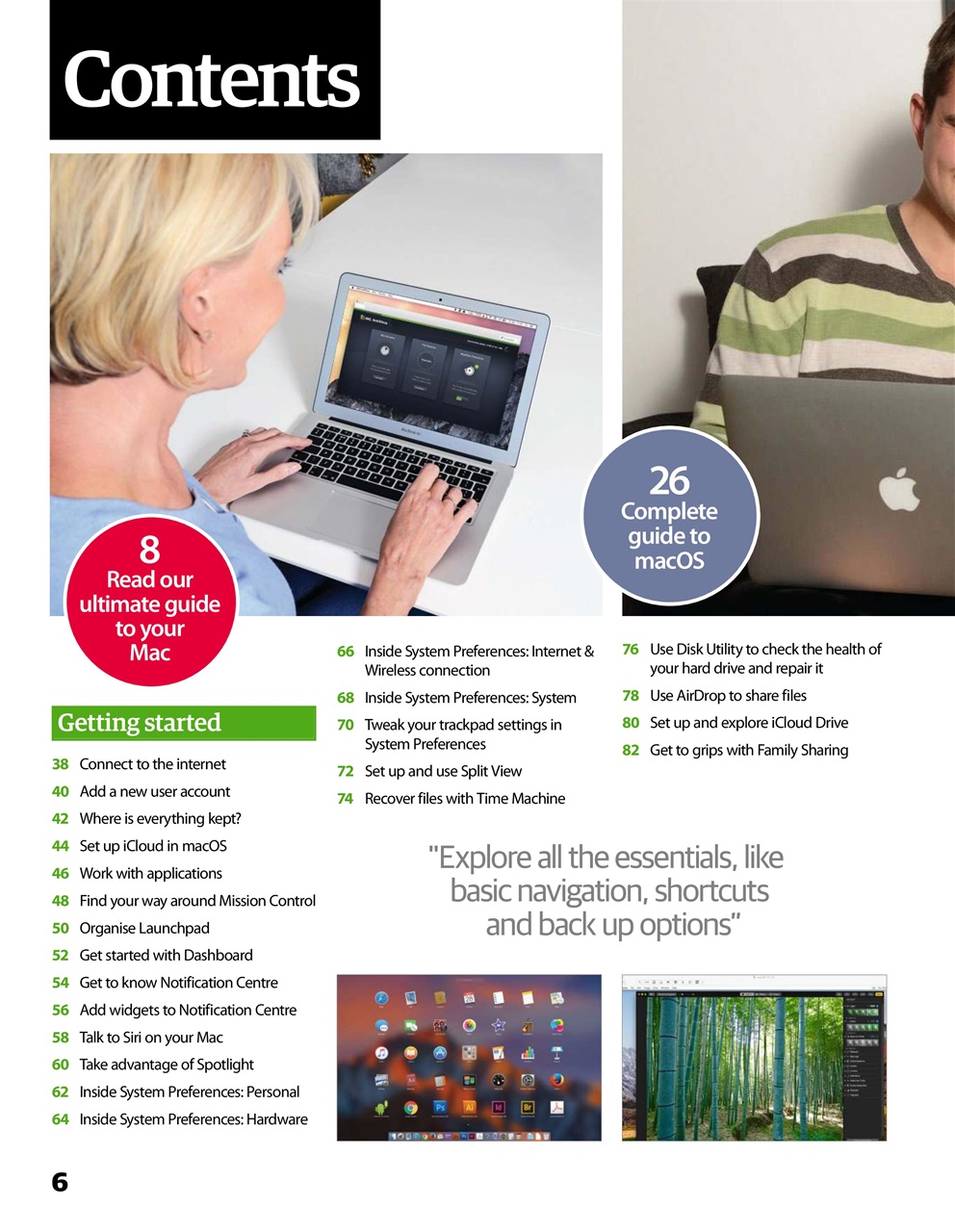 Future Guides & Specials Preview Pages