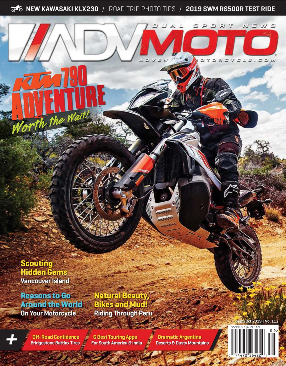 Adventure Motorcycle Preview Pages
