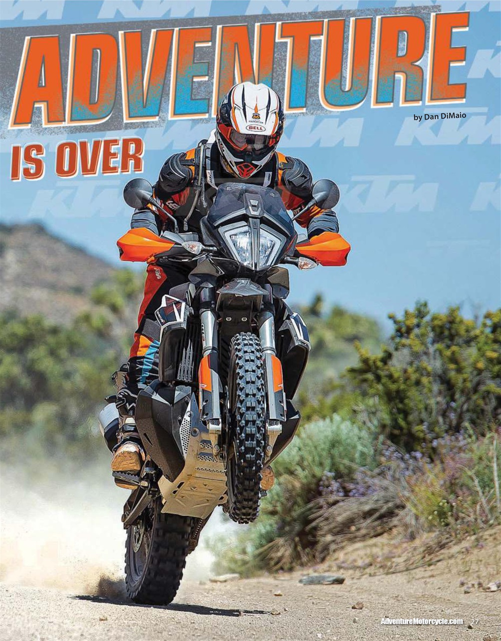 Adventure Motorcycle Preview Pages