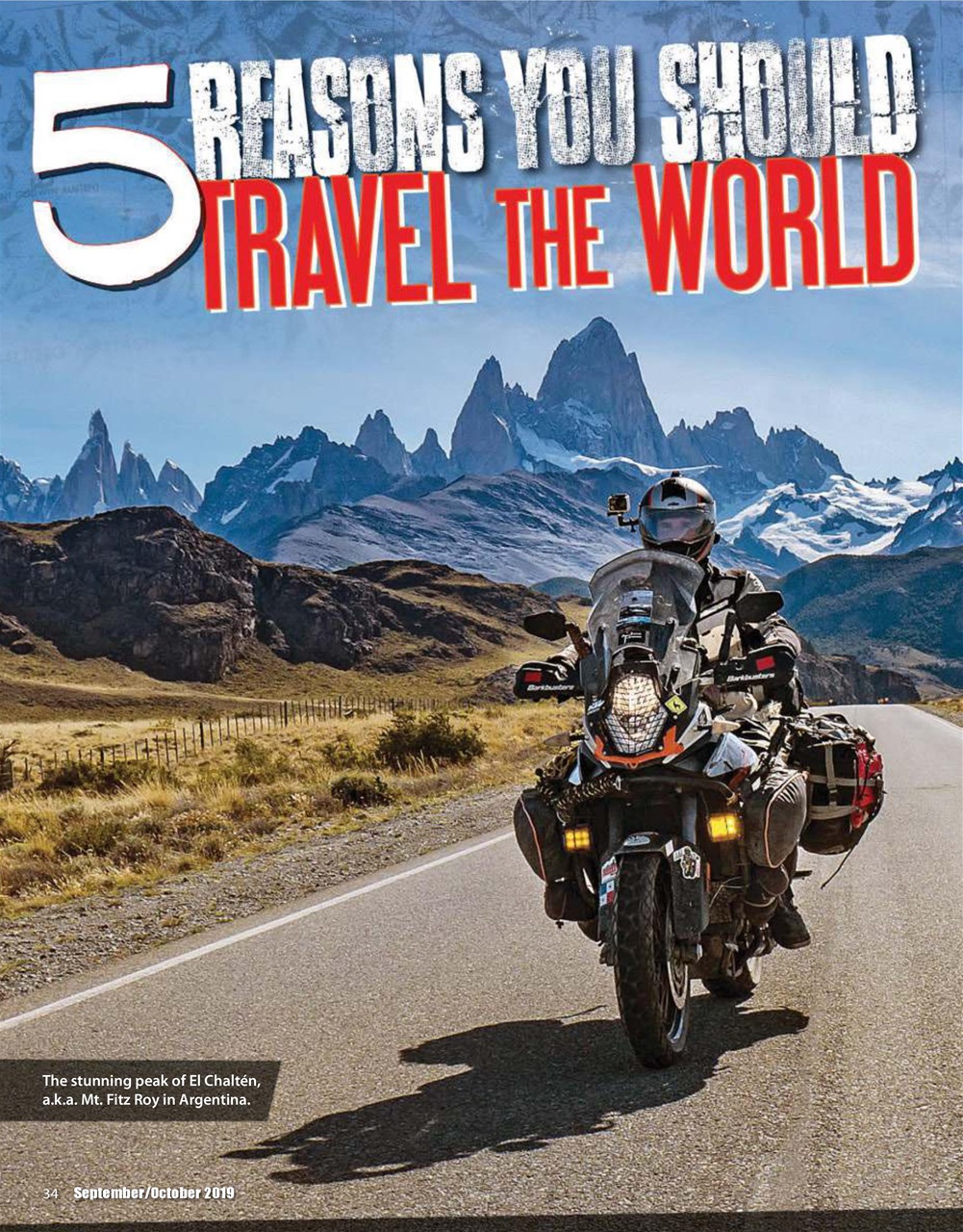 Adventure Motorcycle Preview Pages