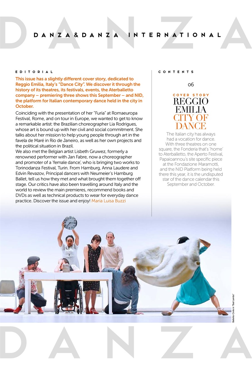 DANZA&DANZA International Preview Pages