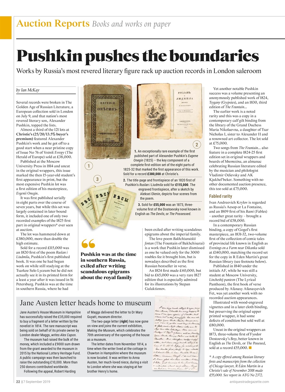 Antiques Trade Gazette Preview Pages