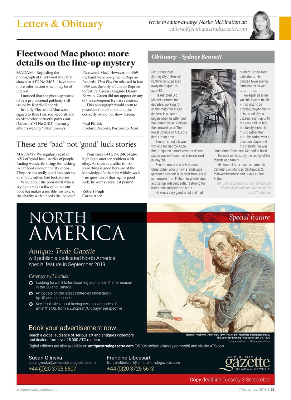 Antiques Trade Gazette Preview Pages