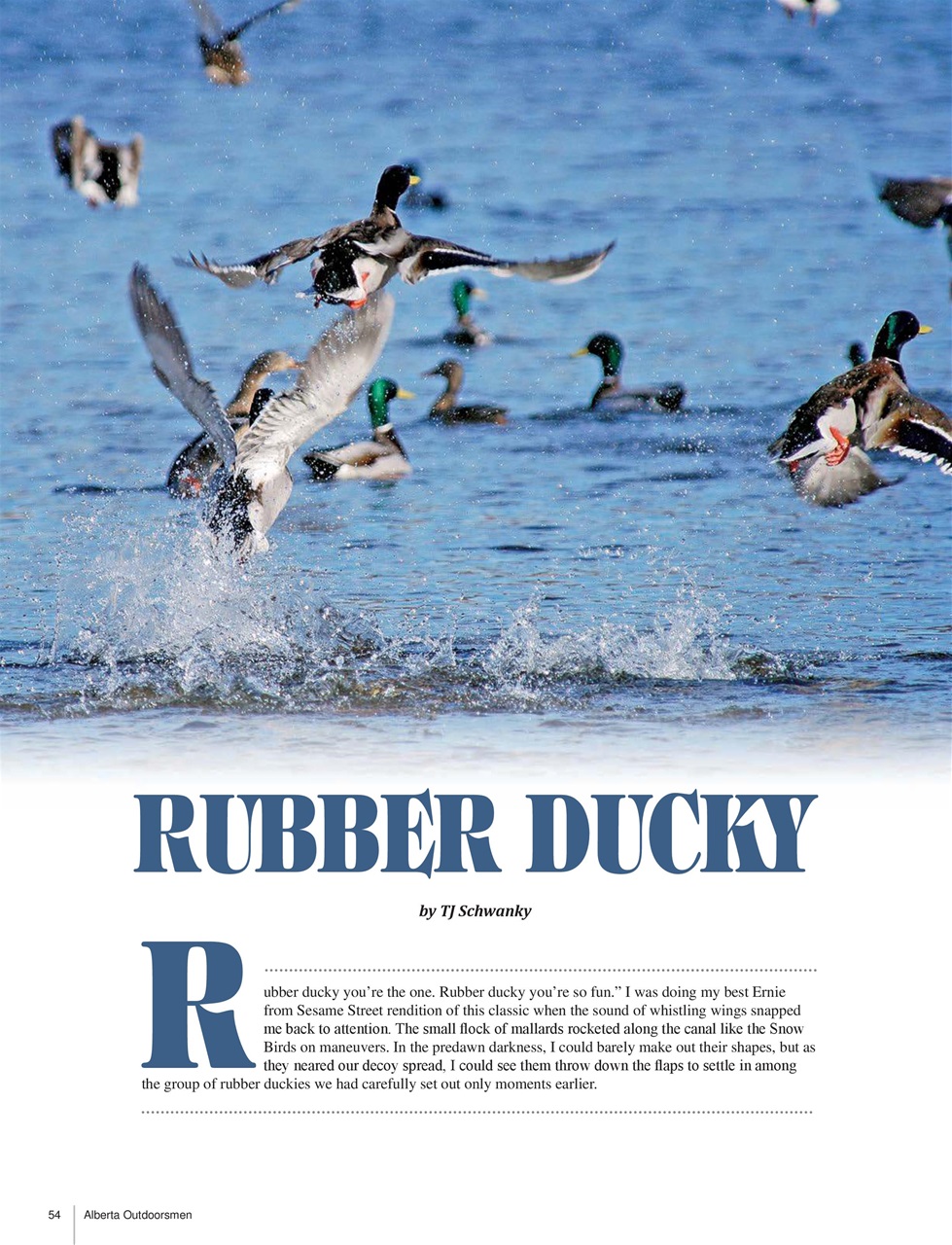 Alberta Outdoors Preview Pages