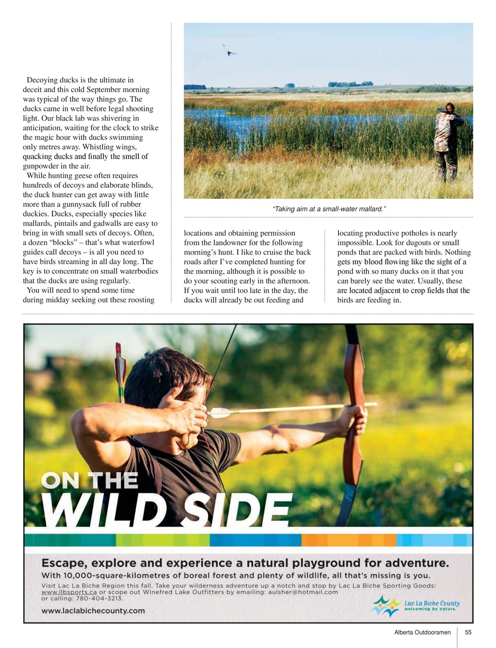 Alberta Outdoors Preview Pages