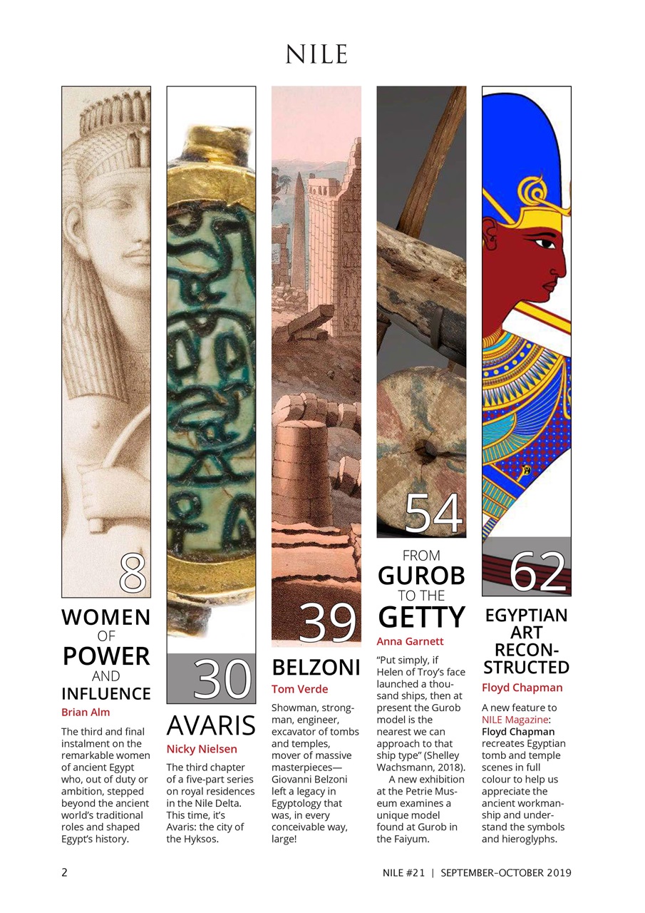 Nile Magazine Preview Pages