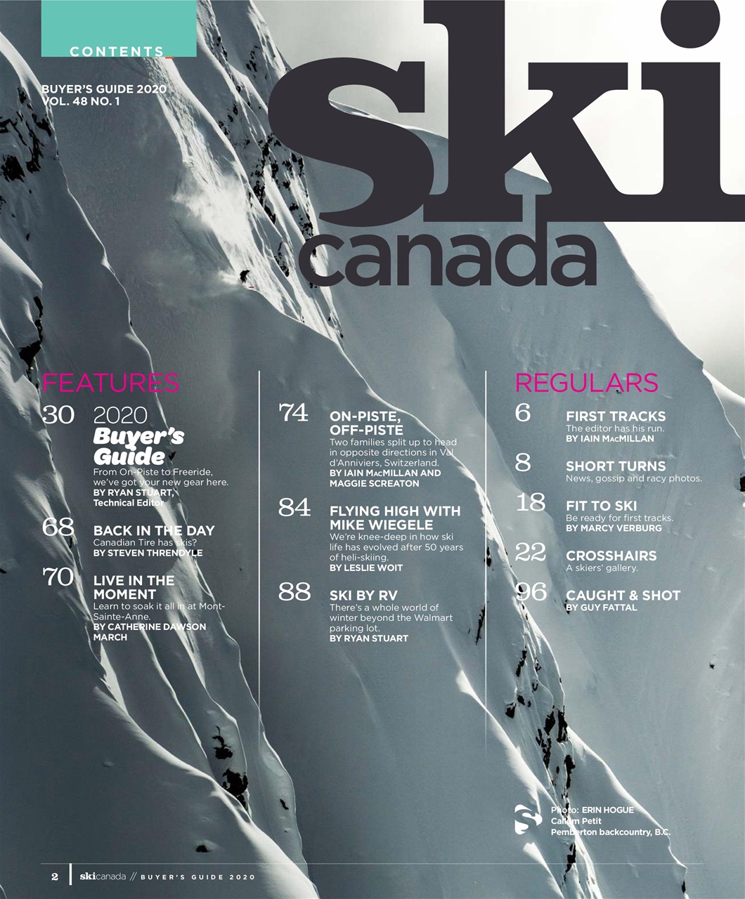Ski Canada Preview Pages