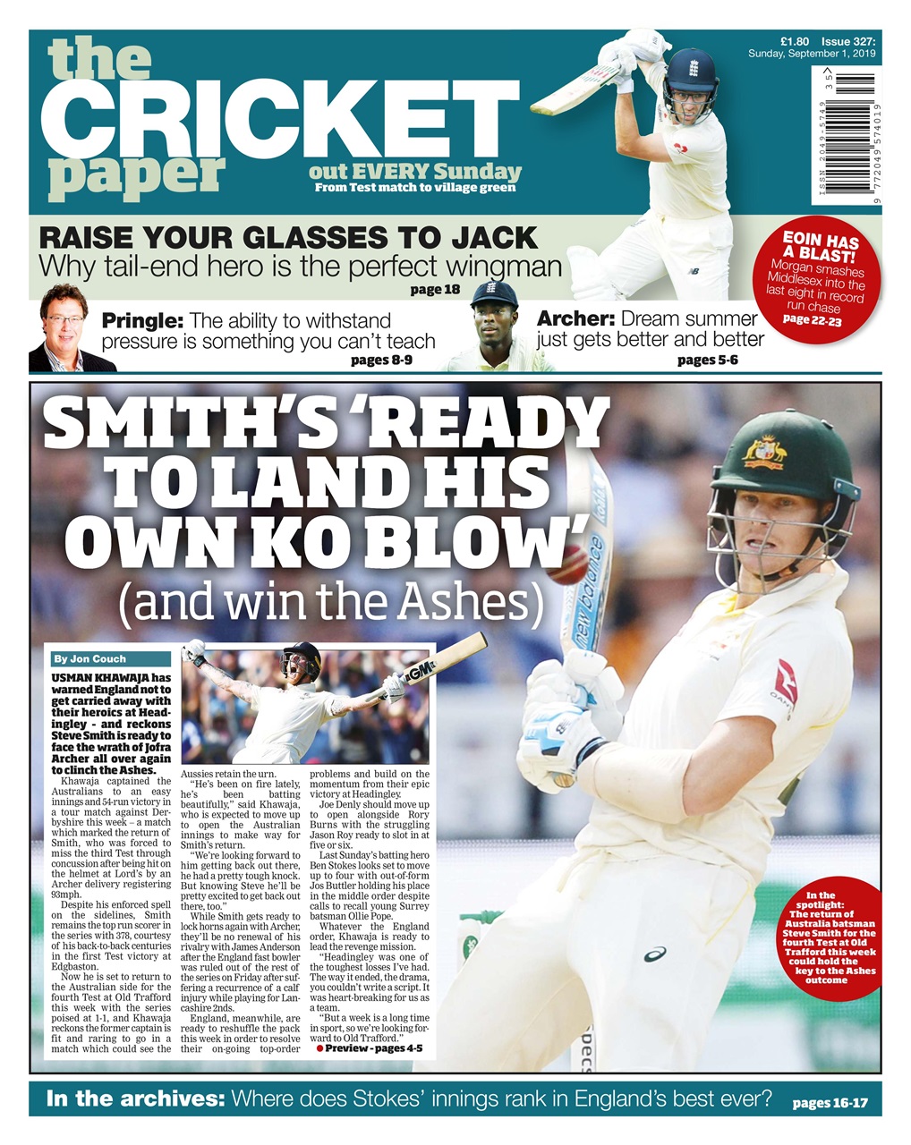 The Cricket Paper Preview Pages