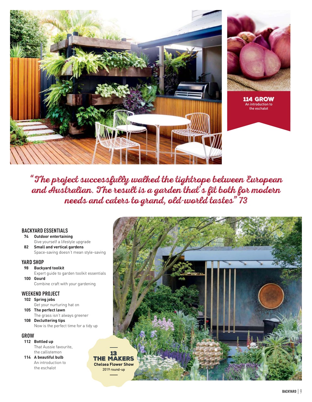 Backyard & Outdoor Living Preview Pages