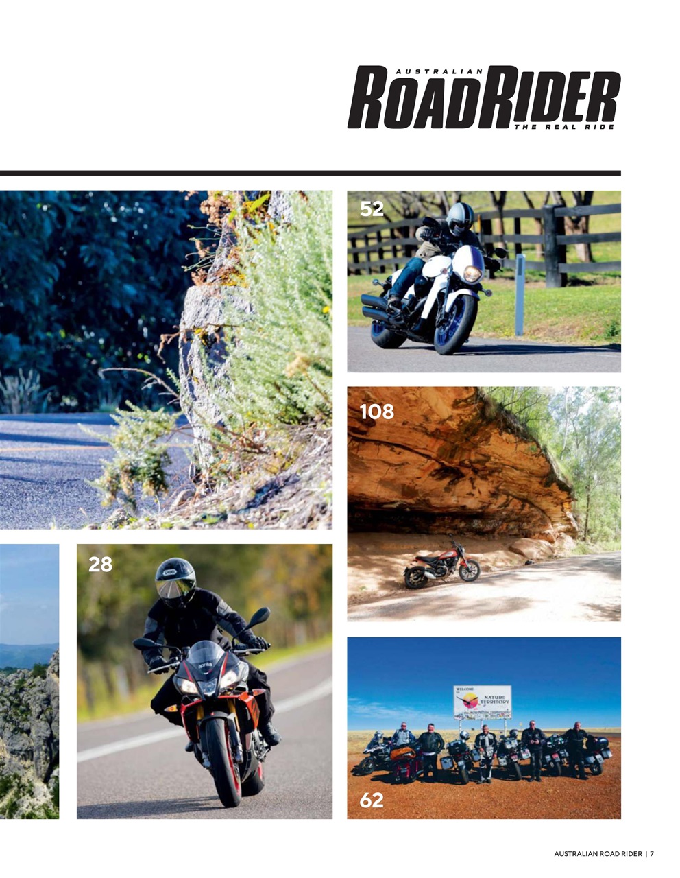 Australian Road Rider Preview Pages