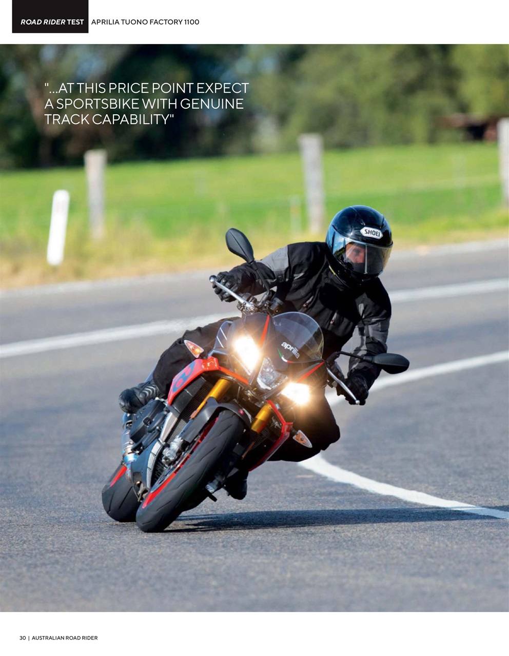 Australian Road Rider Preview Pages
