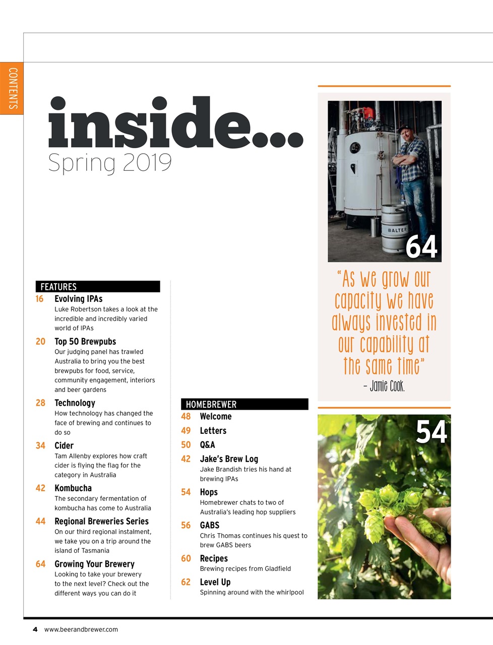 Beer and Brewer Preview Pages