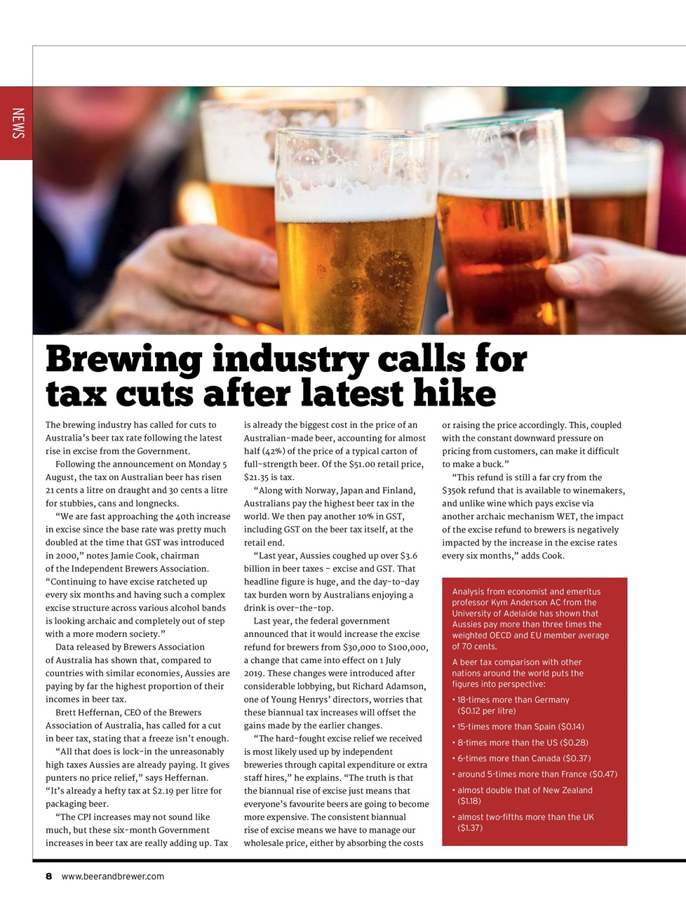 Beer and Brewer Preview Pages