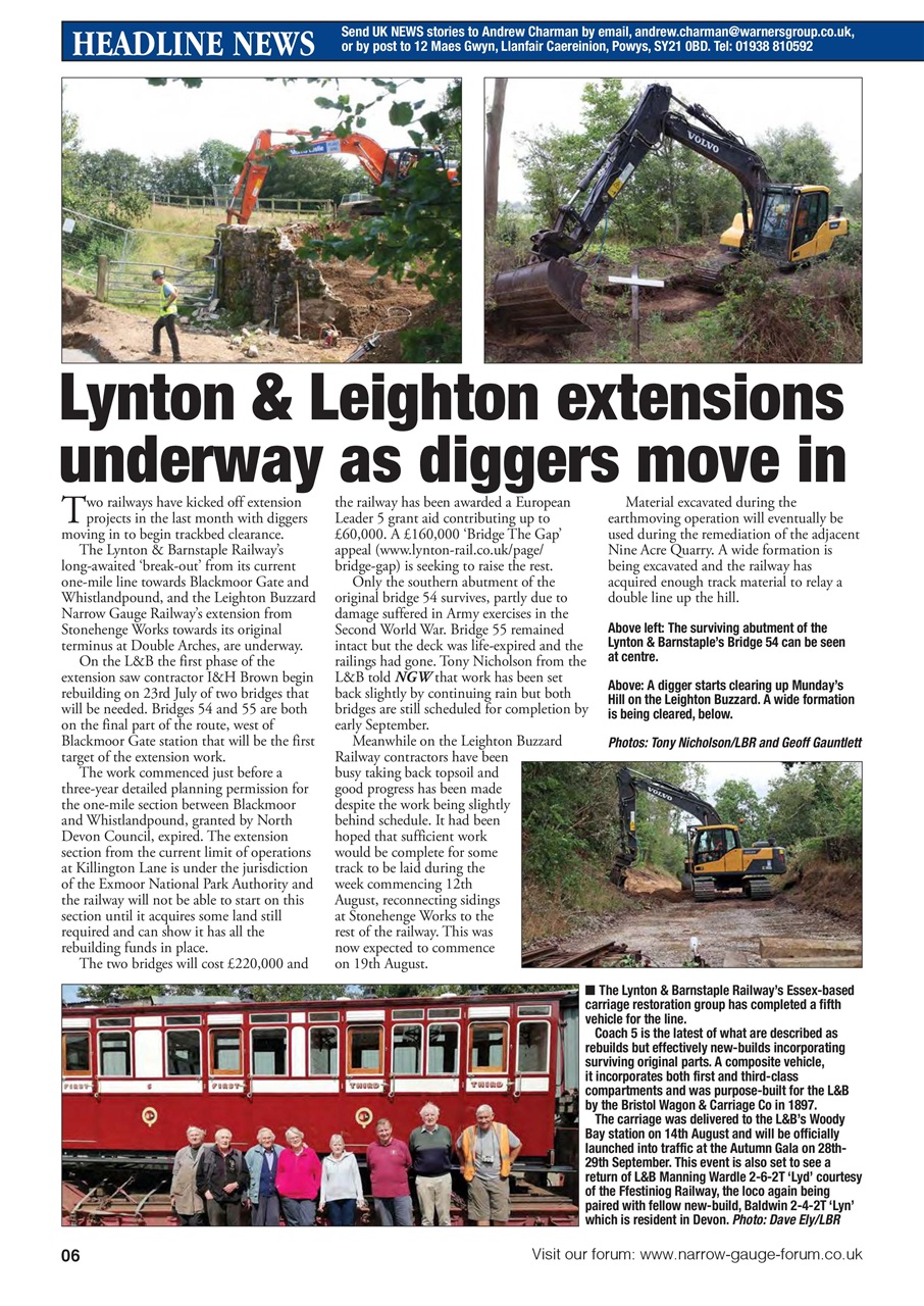 Narrow Gauge World Preview Pages