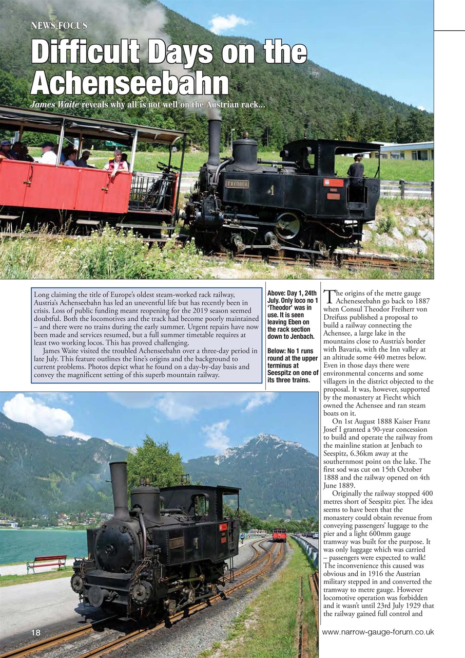 Narrow Gauge World Preview Pages