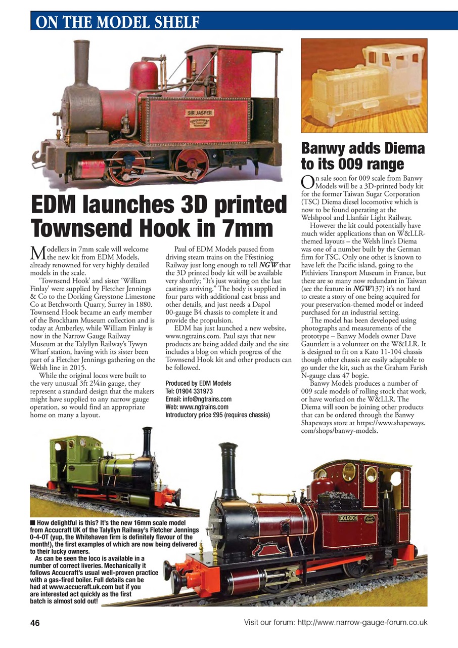 Narrow Gauge World Preview Pages