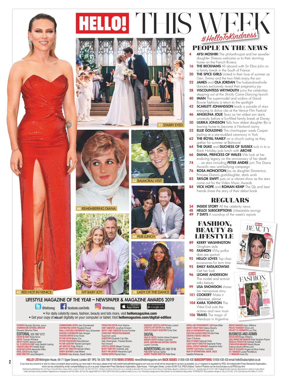 Hello! Magazine Preview Pages