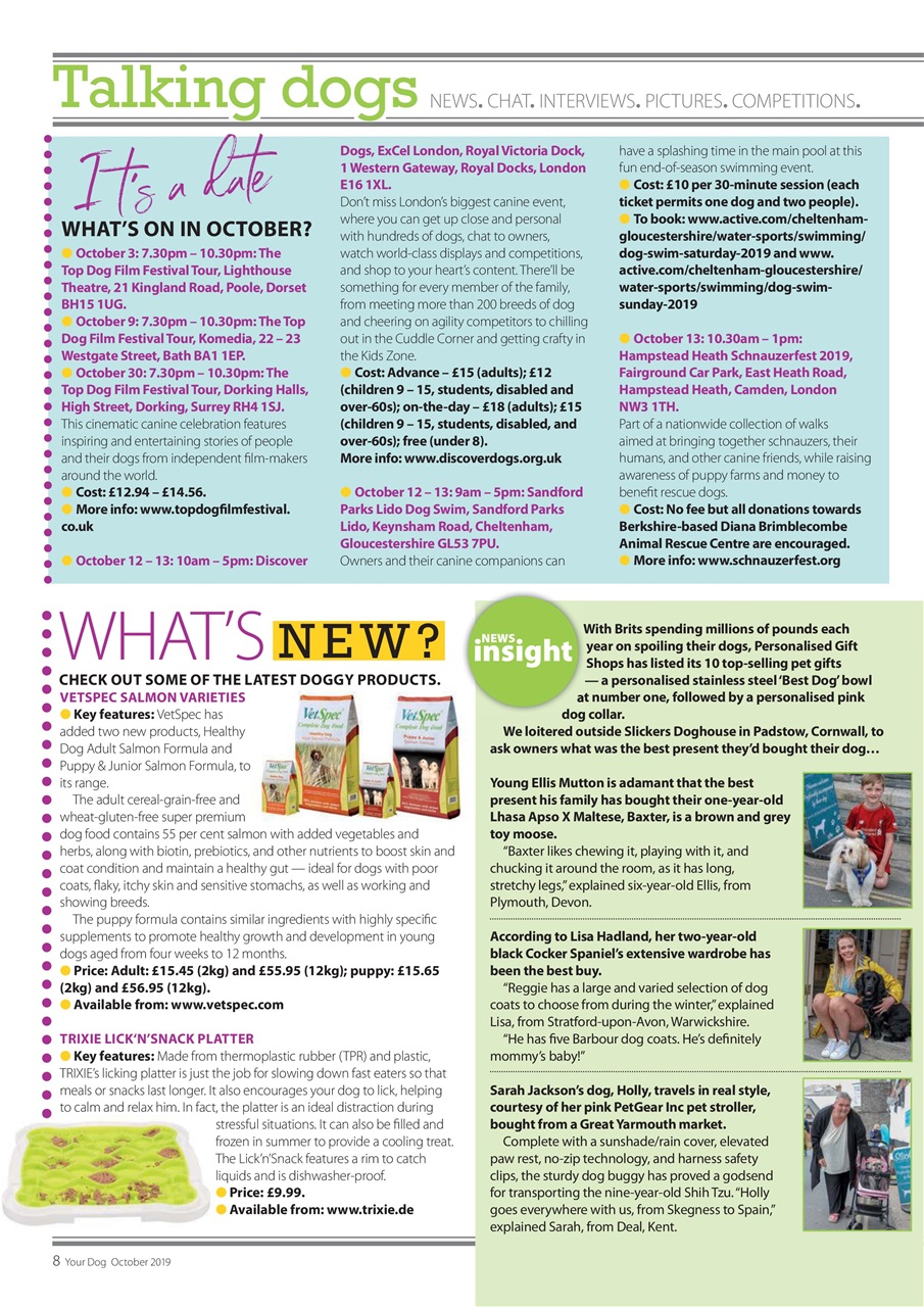 Your Dog Preview Pages