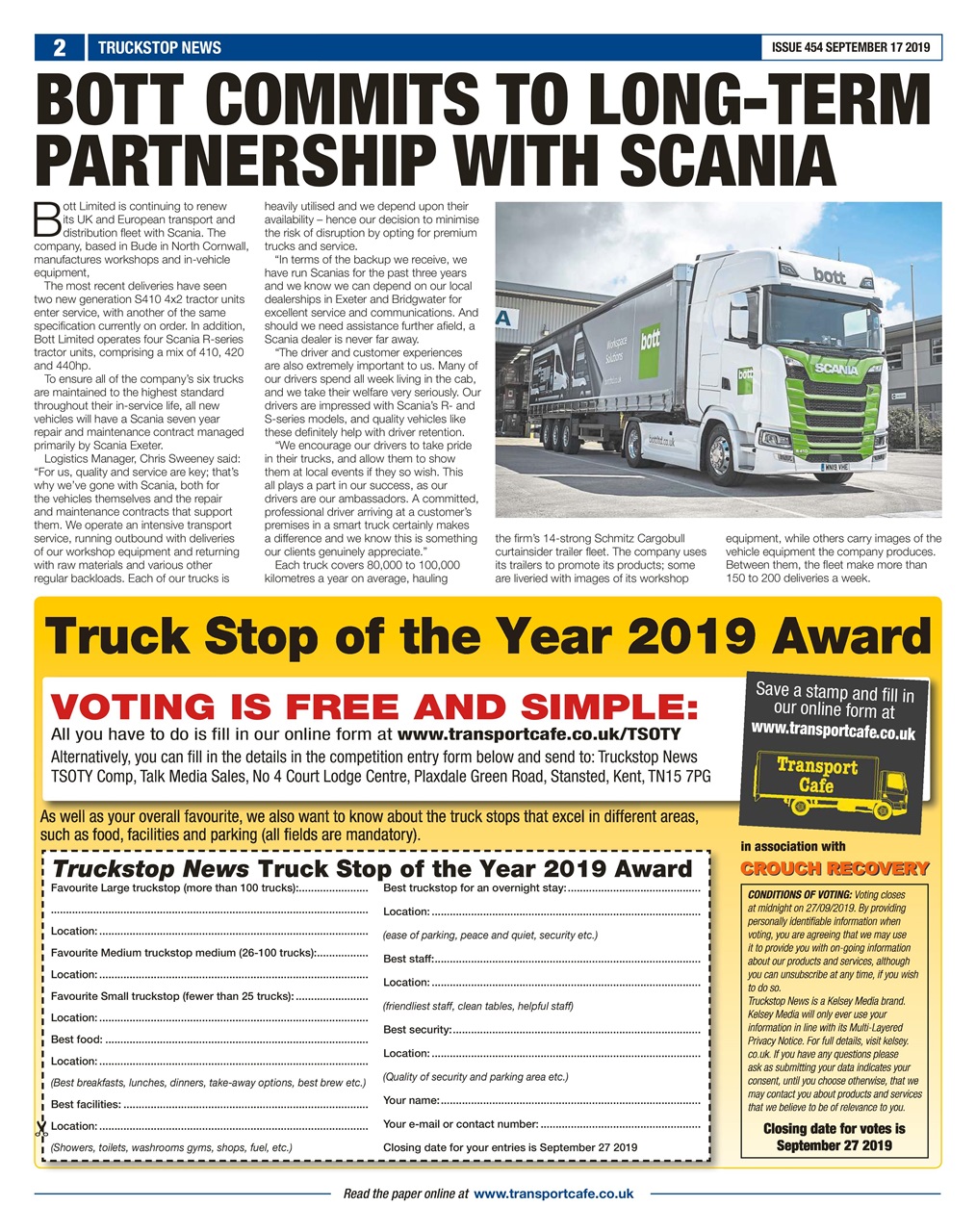 Truckstop News Preview Pages