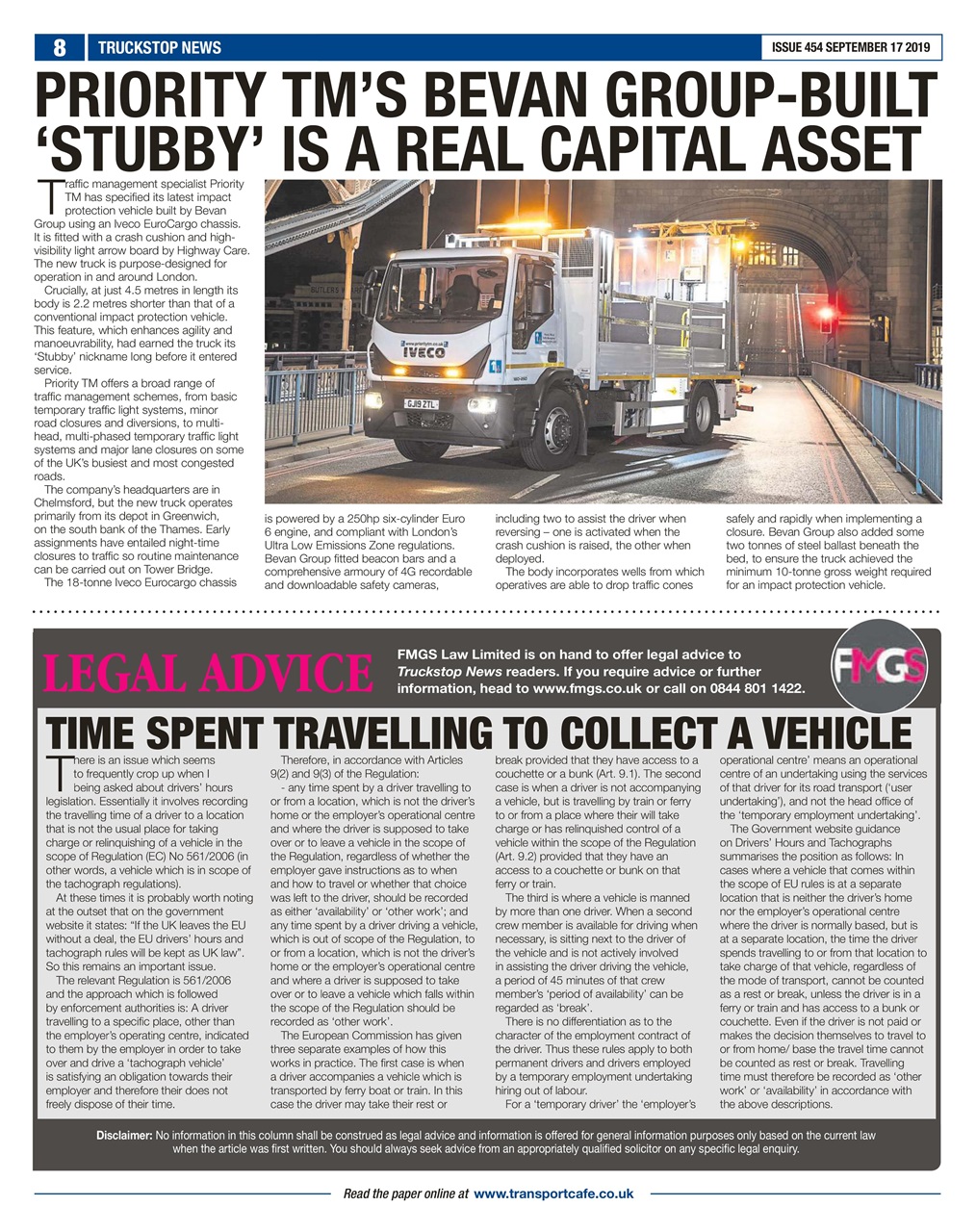 Truckstop News Preview Pages