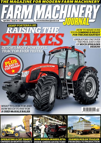 Farm Machinery Journal issue April 2015