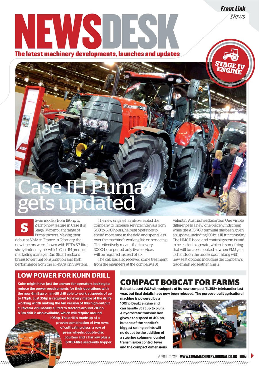 Farm Machinery Journal Preview Pages
