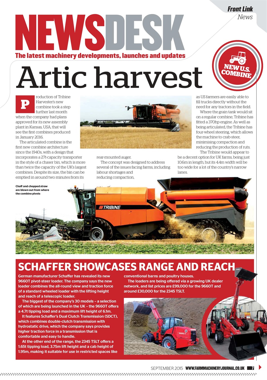 Farm Machinery Journal Preview Pages