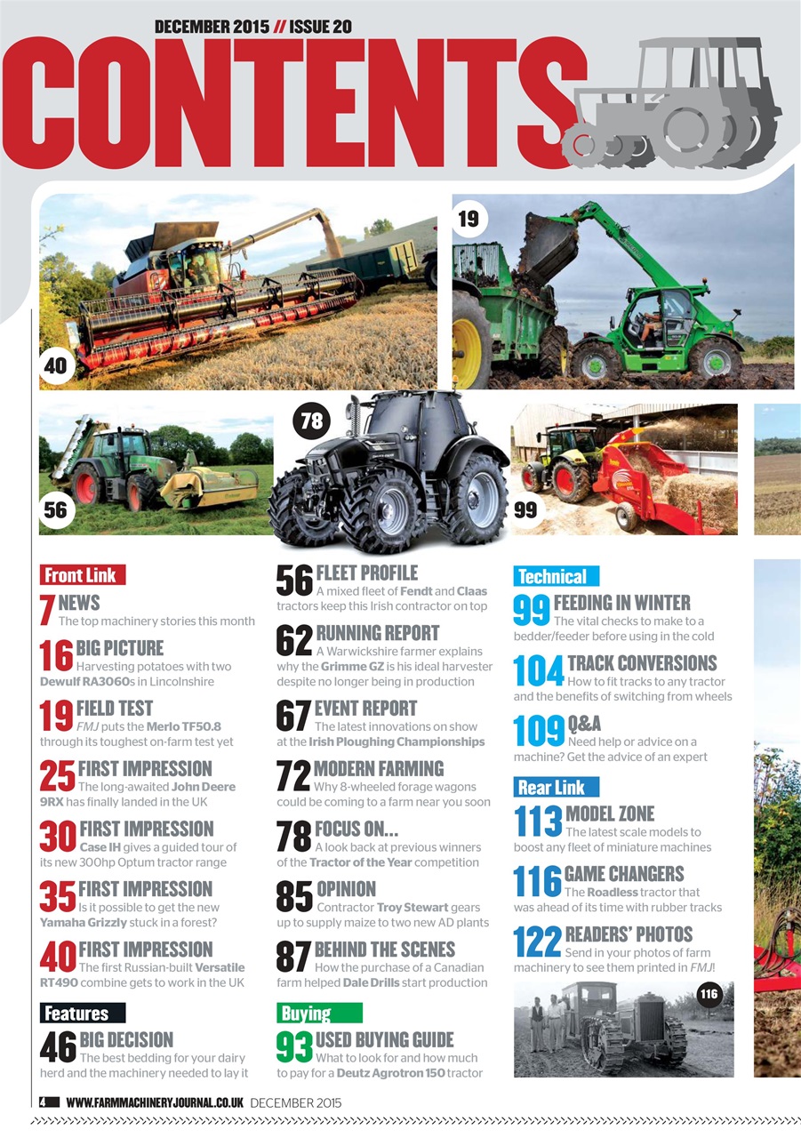 Farm Machinery Journal Preview Pages