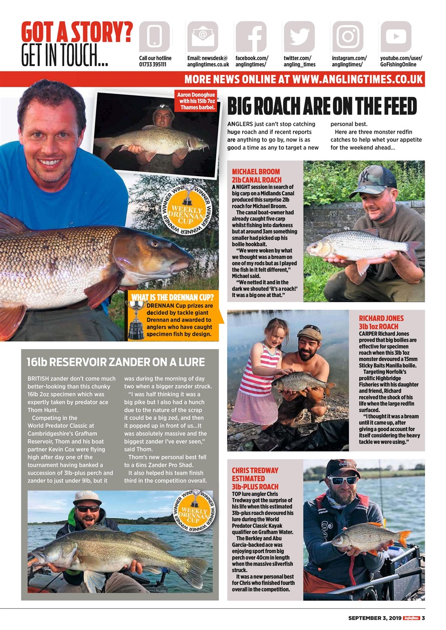 Angling Times Preview Pages