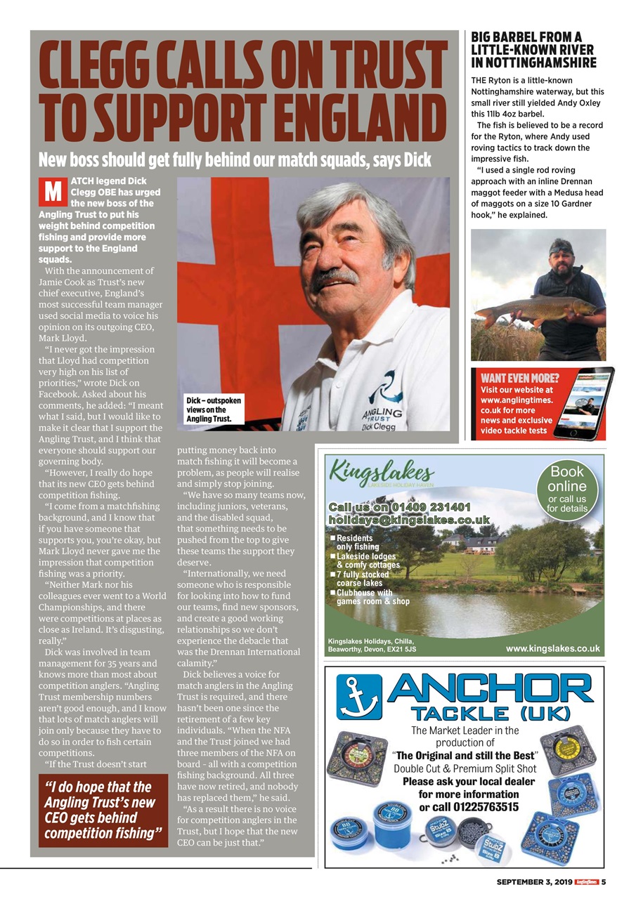 Angling Times Preview Pages