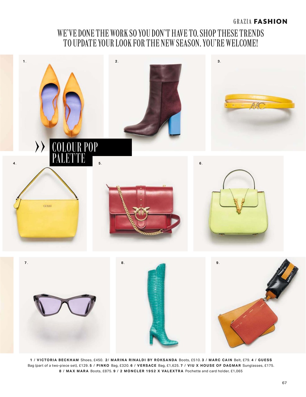 Grazia Preview Pages