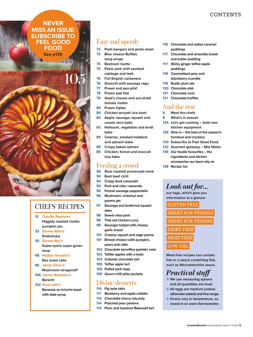 Woman & Home Feel Good Food Preview Pages