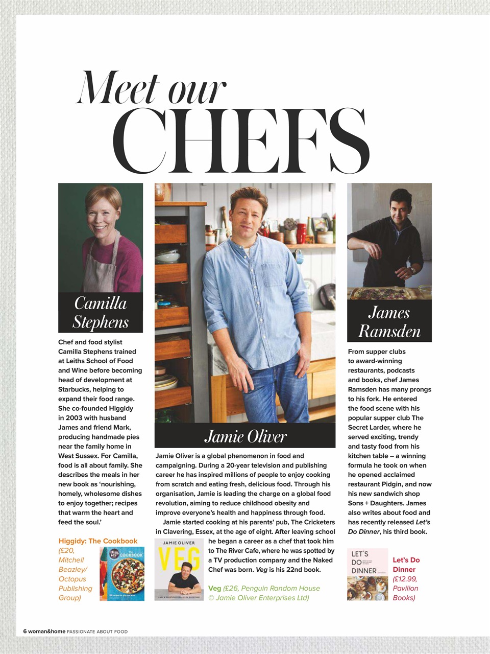 Woman & Home Feel Good Food Preview Pages