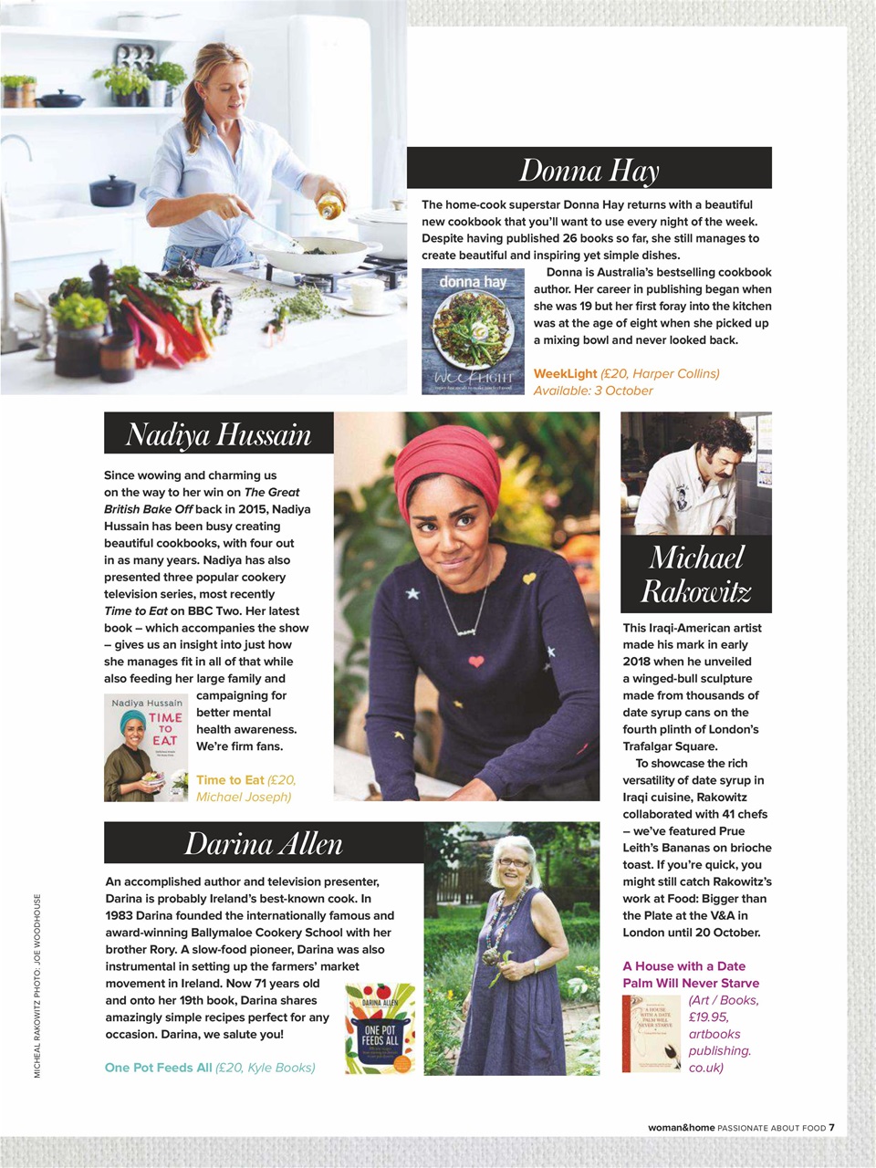 Woman & Home Feel Good Food Preview Pages