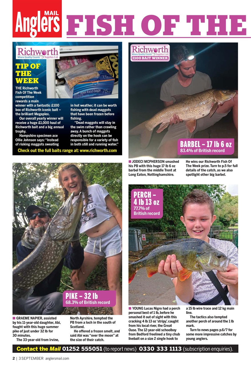 Anglers Mail Preview Pages