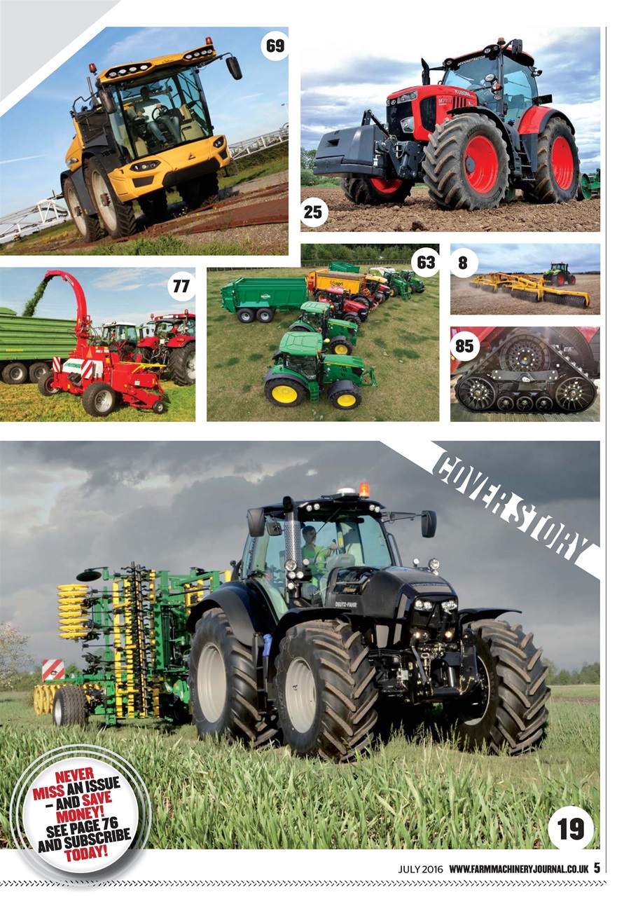 Farm Machinery Journal Preview Pages
