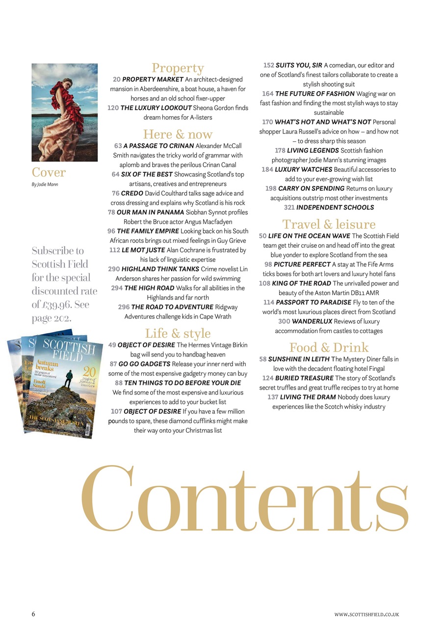 Scottish Field Preview Pages