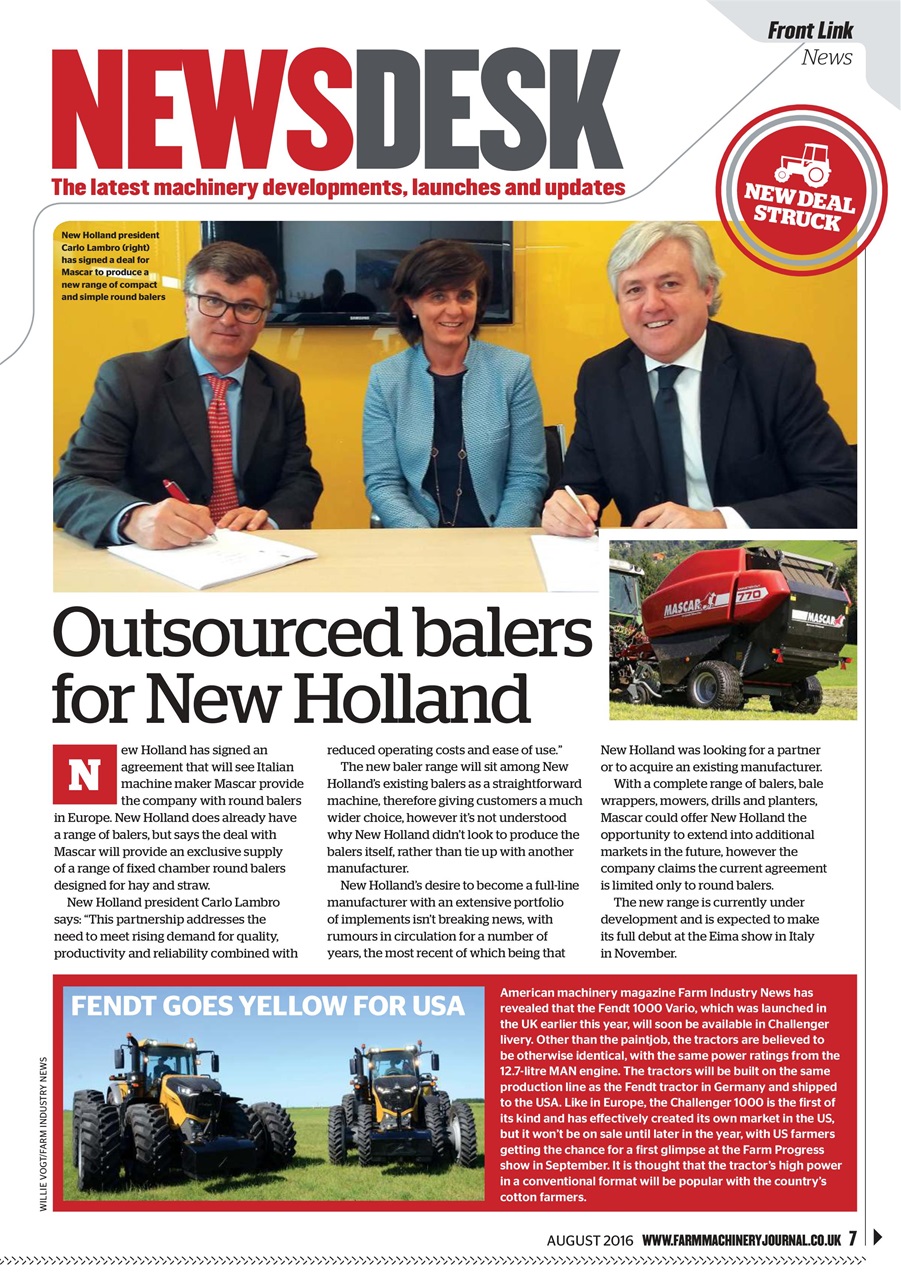Farm Machinery Journal Preview Pages