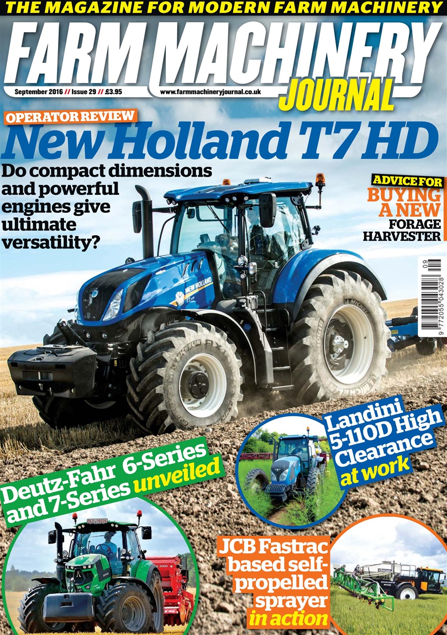 Farm Machinery Journal Preview Pages