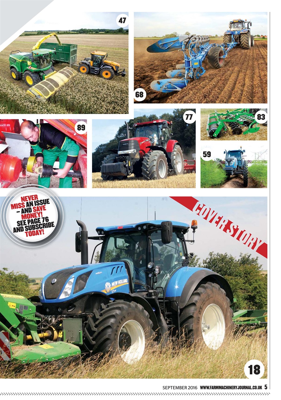 Farm Machinery Journal Preview Pages