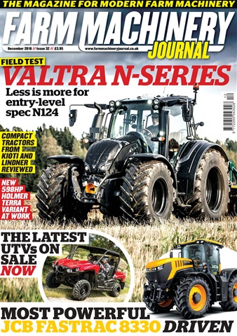 Farm Machinery Journal issue December 2016