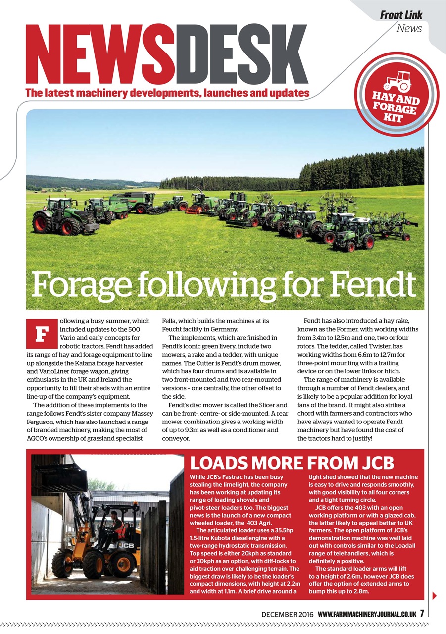 Farm Machinery Journal Preview Pages