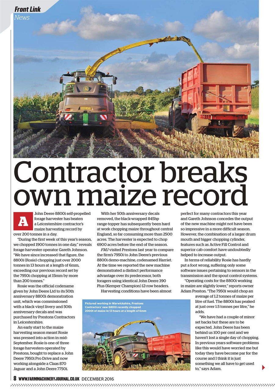 Farm Machinery Journal Preview Pages