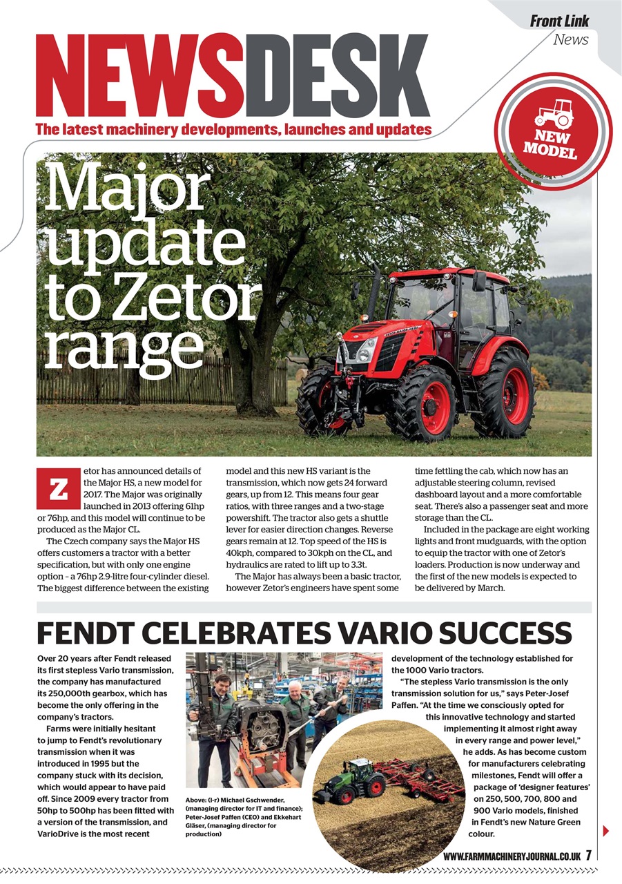 Farm Machinery Journal Preview Pages
