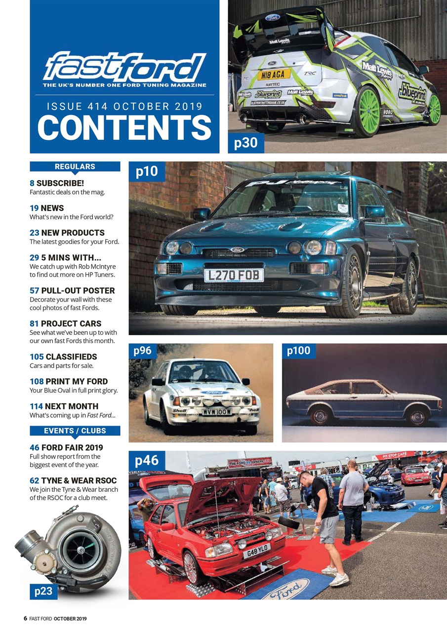 Fast Ford Preview Pages