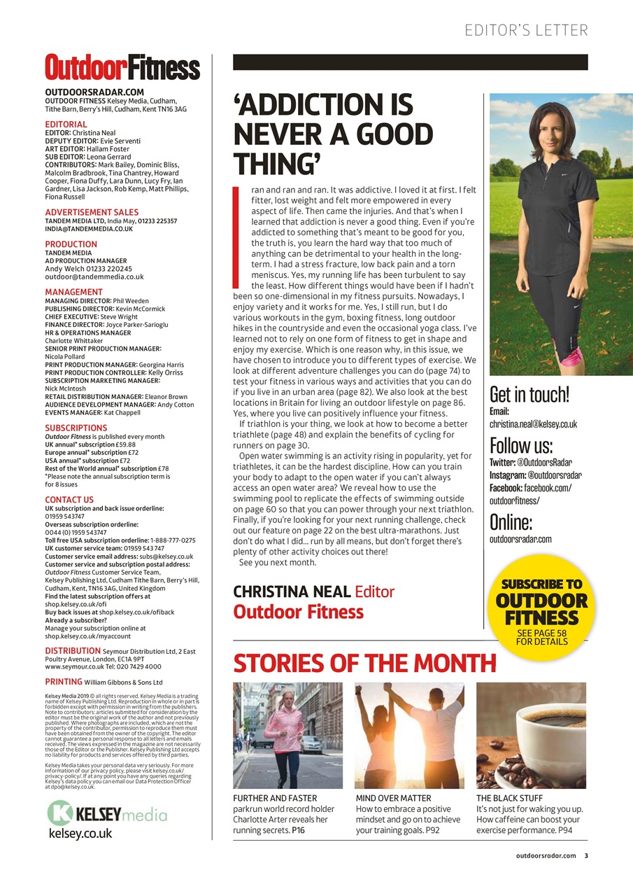 Outdoor Fitness & Adventure Preview Pages