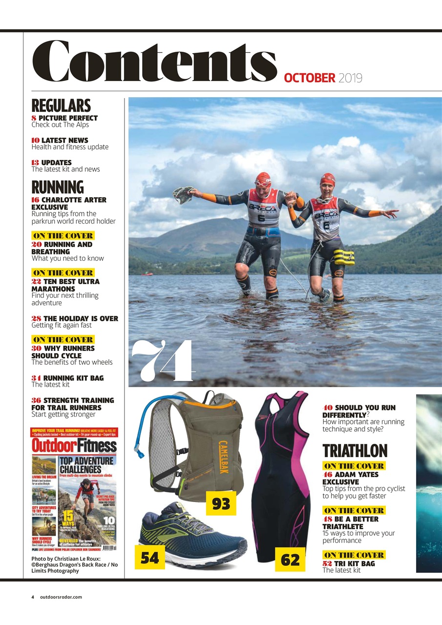 Outdoor Fitness & Adventure Preview Pages