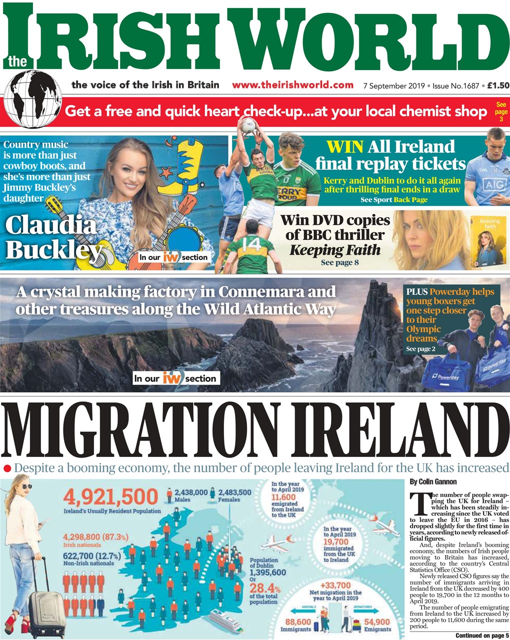 Irish World Preview Pages