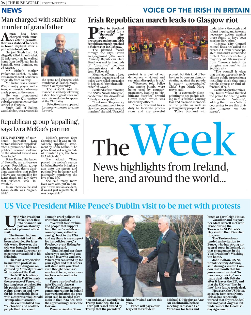 Irish World Preview Pages
